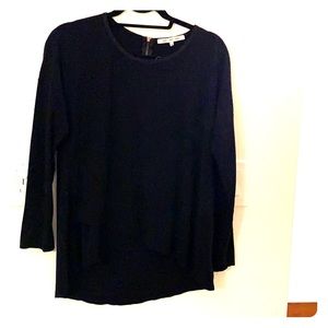 Drop Shoulder Knit Top